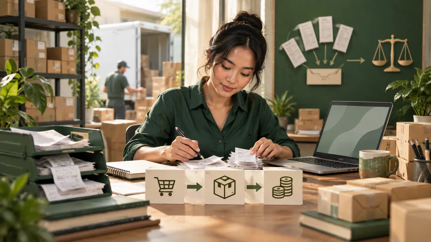 Ilustrasi untuk artikel Akun Penampung Adalah: Arti dan Contoh di Bisnis Dagang.